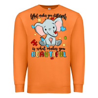 Carrot what makes you different is what makes you beautif Premium Sweatshirt - MaliasSmallBusiness