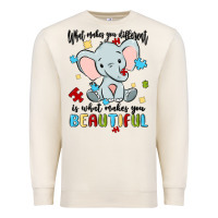 Sandshell what makes you different is what makes you beautif Premium Sweatshirt - MaliasSmallBusiness