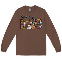 Chestnut coffee İs mt love Long Sleeve Tee - CowhideDigitalArt