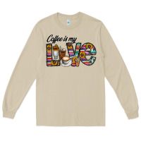Mushroom coffee İs mt love Long Sleeve Tee - CowhideDigitalArt