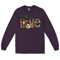 Plum coffee İs mt love Long Sleeve Tee - CowhideDigitalArt