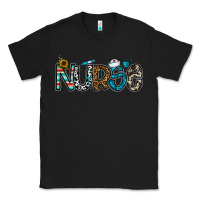 Black nurse Classic Tee - CowhideDigitalArt
