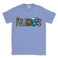 Colony Blue nurse Classic Tee - CowhideDigitalArt