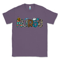 Lavender nurse Classic Tee - CowhideDigitalArt