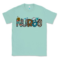 Seafoam nurse Classic Tee - CowhideDigitalArt
