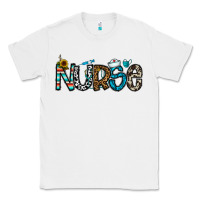 White nurse Classic Tee - CowhideDigitalArt