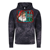 Cloud Black Santa Ho Ho Ho Vintage Hoodie - RanaPortraitStore