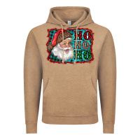 Vintage Coffee Santa Ho Ho Ho Vintage Hoodie - RanaPortraitStore