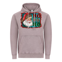 Vintage Zinc Santa Ho Ho Ho Vintage Hoodie - RanaPortraitStore