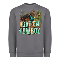 Storm ride em cowboy Heavyweight Sweatshirt - texasbilliewilder
