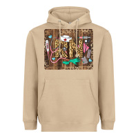 Mushroom Western Registered Nurse Heavyweight Hoodie - LillyAllenDesigns