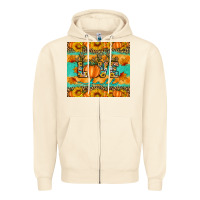 Sandshell love fall Zipper Hoodie - Artiststas