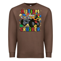 Chestnut autism crusher Premium Sweatshirt - MaliasSmallBusiness