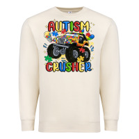 Sandshell autism crusher Premium Sweatshirt - MaliasSmallBusiness