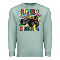 Seafoam autism crusher Premium Sweatshirt - MaliasSmallBusiness