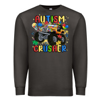 Smoke autism crusher Premium Sweatshirt - MaliasSmallBusiness