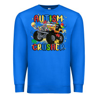 True Royal autism crusher Premium Sweatshirt - MaliasSmallBusiness