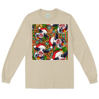 Mushroom christmas leopard cow Long Sleeve Tee - FaDigitalArtStudio