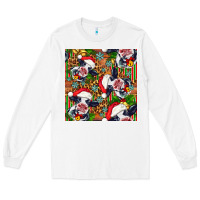 White christmas leopard cow Long Sleeve Tee - FaDigitalArtStudio