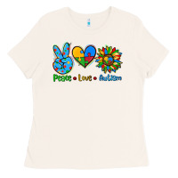 Bone peace love autism Ladies Tee - AdoDesignShop