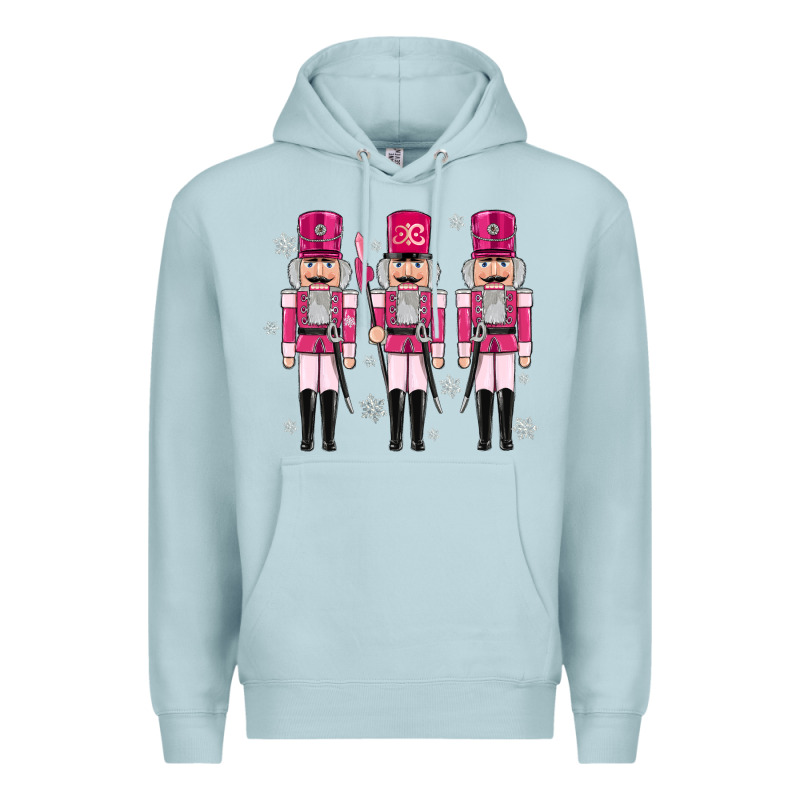 Pink Nutcrackers Premium Hoodie by MaliasSmallBusiness | Teevron