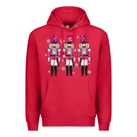 Cardinal Pink nutcrackers Premium Hoodie - MaliasSmallBusiness
