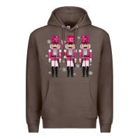 Coffee Pink nutcrackers Premium Hoodie - MaliasSmallBusiness