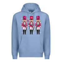 Colony Blue Pink nutcrackers Premium Hoodie - MaliasSmallBusiness
