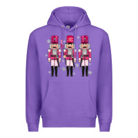 Purple Pink nutcrackers Premium Hoodie - MaliasSmallBusiness
