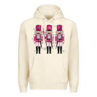 Sandshell Pink nutcrackers Premium Hoodie - MaliasSmallBusiness