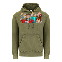 Vintage Olive Nurse coffee cups Vintage Hoodie - texasbilliewilder