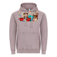 Vintage Zinc Nurse coffee cups Vintage Hoodie - texasbilliewilder