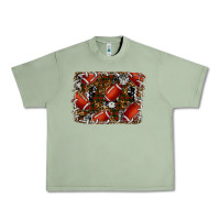 Oil Green christmas football Urban Heavy Tee - RanaPortraitStore