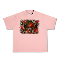 Salmon christmas football Urban Heavy Tee - RanaPortraitStore