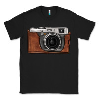 Black vintage camera Classic Tee - FaDigitalArtStudio