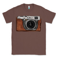 Chestnut vintage camera Classic Tee - FaDigitalArtStudio