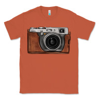 Copper vintage camera Classic Tee - FaDigitalArtStudio