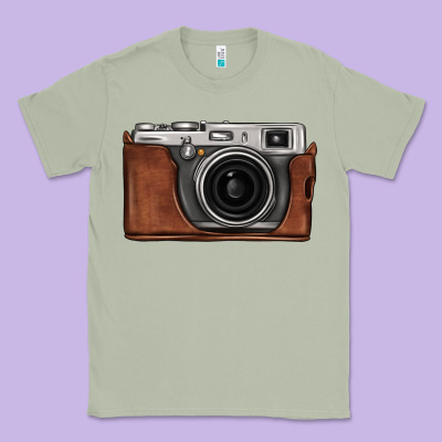 Vintage Camera Classic Tee Designed By Fadigitalartstudio