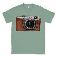 Sage vintage camera Classic Tee - FaDigitalArtStudio