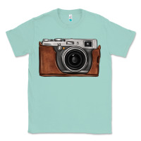 Seafoam vintage camera Classic Tee - FaDigitalArtStudio