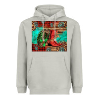 Moon Dust country boots and cowboy hat christmas Heavyweight Hoodie - Jasminsmagicworld