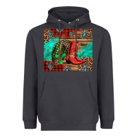 Smoke country boots and cowboy hat christmas Heavyweight Hoodie - Jasminsmagicworld