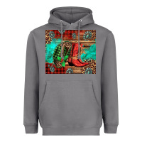 Storm country boots and cowboy hat christmas Heavyweight Hoodie - Jasminsmagicworld