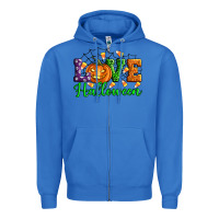 True Royal love halloween Zipper Hoodie - Artiststas