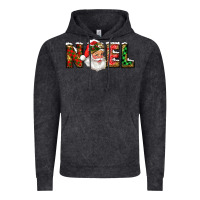 Vintage Black Western Noel Santa Claus Vintage Hoodie - RanaPortraitStore