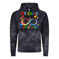 Cloud Black my child may be non verbal but this mama ain's Vintage Hoodie - JahusDesignShop