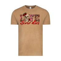 Vintage Camel love never dies skull Vintage Tee - RanaPortraitStore