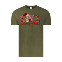 Love Never Dies Skull Vintage Tee | Teevron