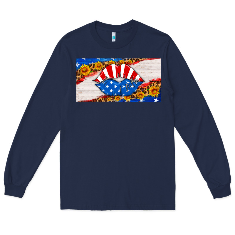 Usa Life License Plate Long Sleeve Tee by HRA Design Shop | Teevron