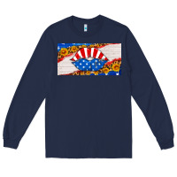 Navy usa life license plate Long Sleeve Tee - HRA Design Shop